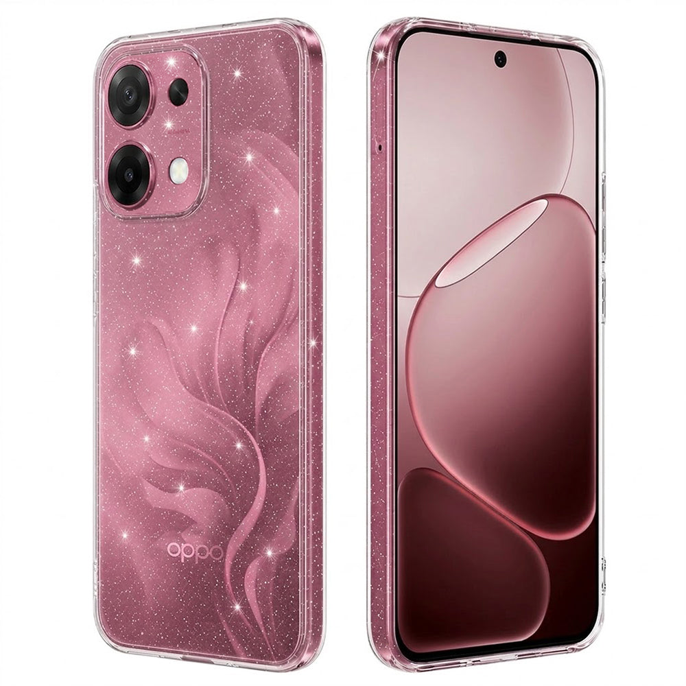 Pouzdro pro Oppo A6 Pro 5G / A6 Pro 4G, Techsuit, SparkleSkin, Průhledné