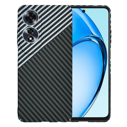 Pouzdro pro Oppo A60, Techsuit, Carbonite FiberShell, Černá Šedá