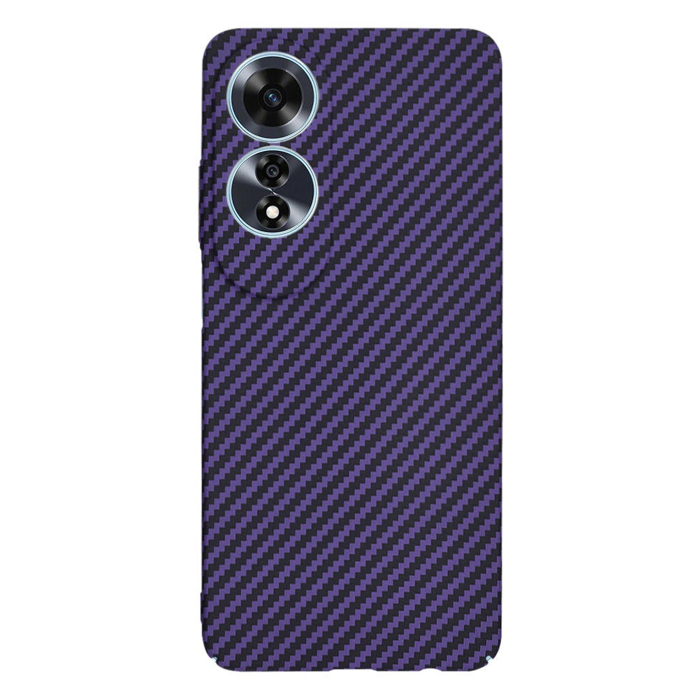 Pouzdro pro Oppo A60, Techsuit, Carbonite FiberShell, Fialové