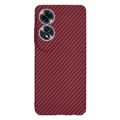 Pouzdro pro Oppo A60, Techsuit, Carbonite FiberShell, červené