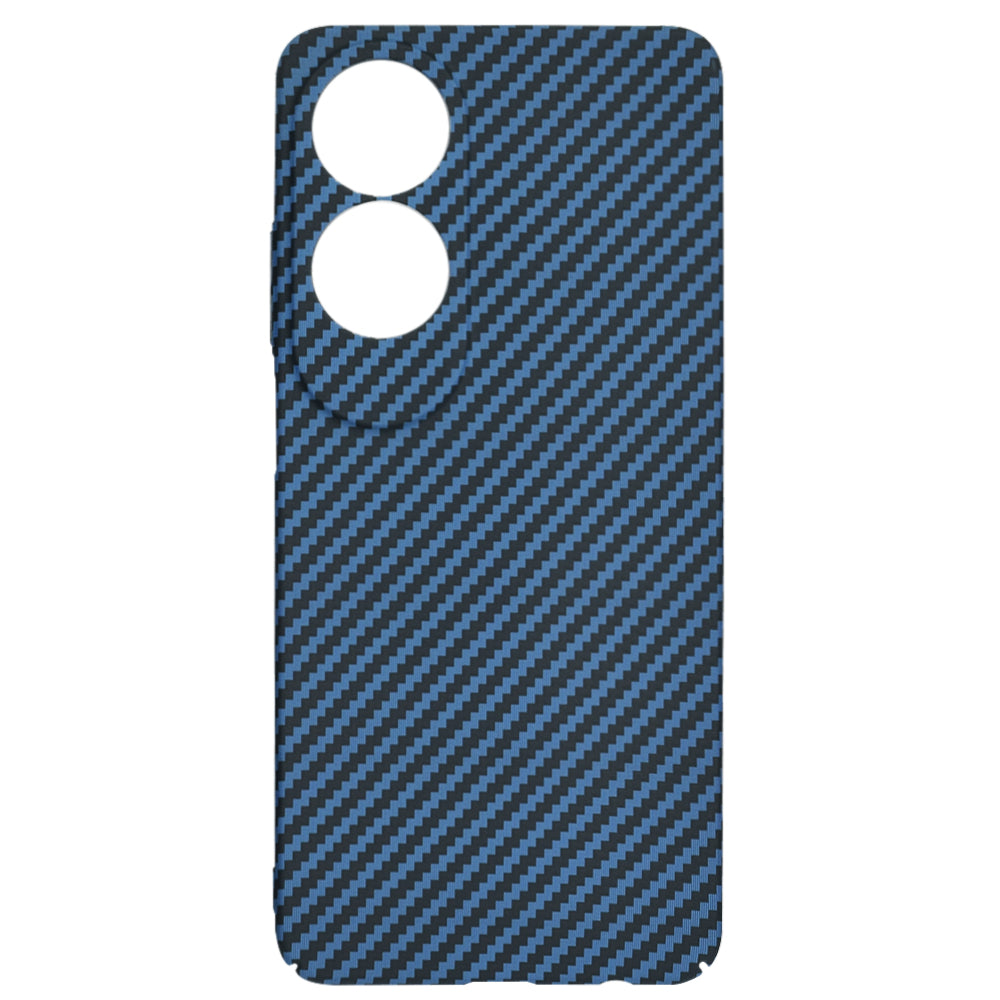 Pouzdro pro Oppo A60, Techsuit, Carbonite FiberShell, Tyrkysové