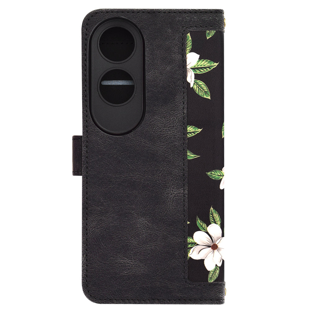 Pouzdro pro Oppo A60, Techsuit, FlipCraft, Černá