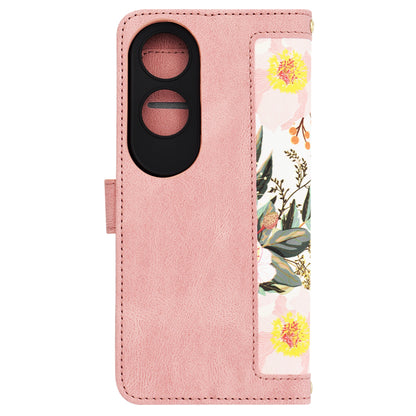 Pouzdro pro Oppo A60, Techsuit, FlipCraft, Růžové