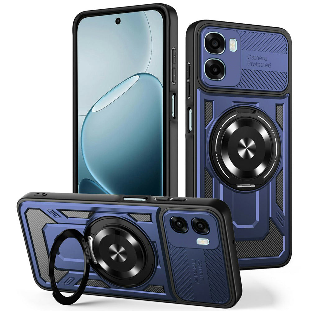 Pouzdro pro Oppo A6k 4G / A6x 4G / A6x, Techsuit, RuggedCam, Modré