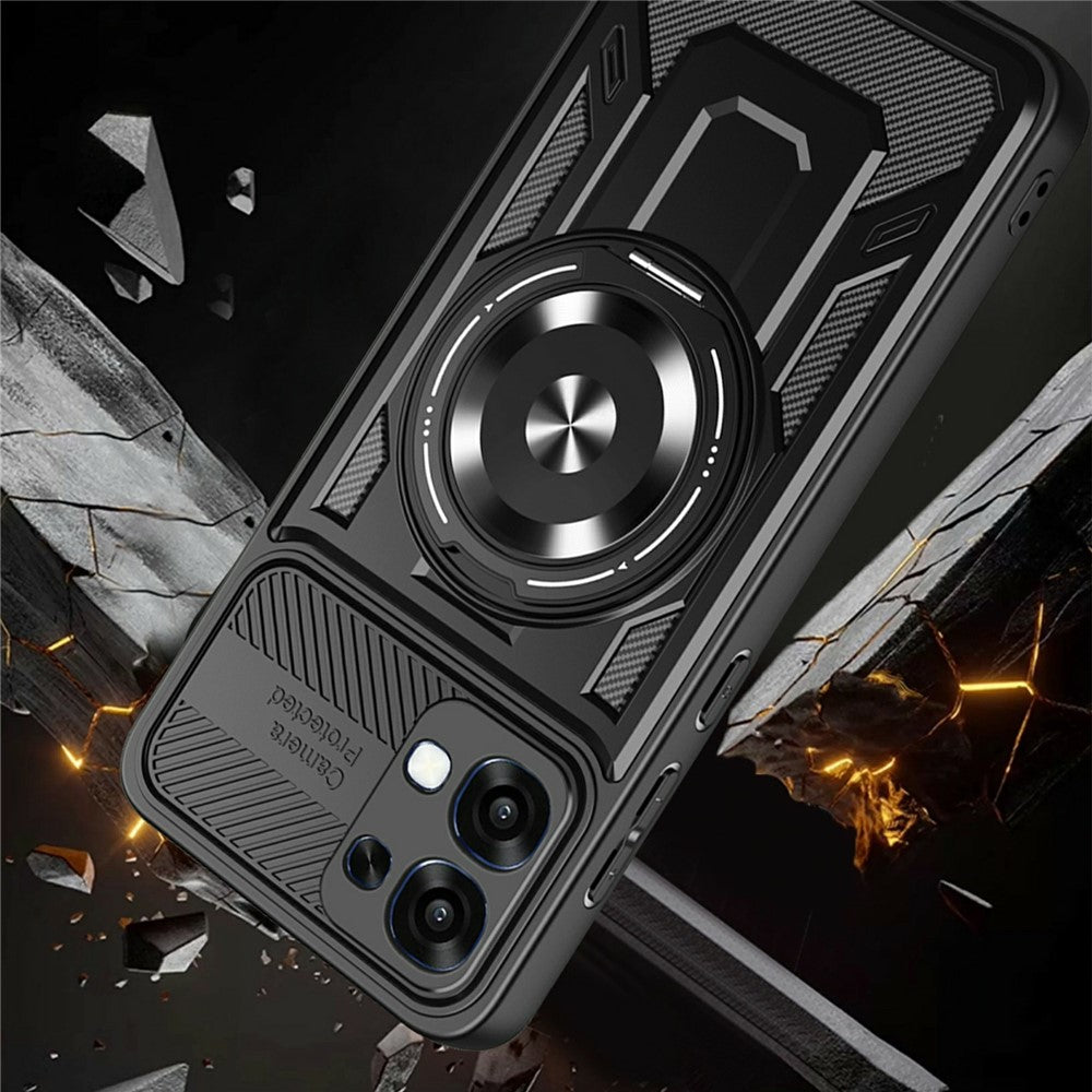 Pouzdro pro Oppo A6k 4G / A6x 4G / A6x, Techsuit, RuggedCam, Modré