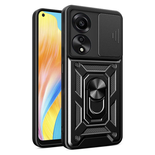 Pouzdro pro Oppo A78 4G, Techsuit, CamShield, Černé