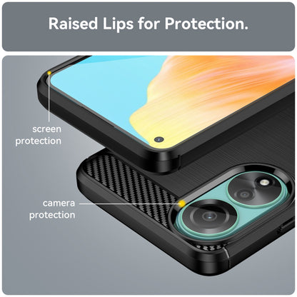 Pouzdro pro Oppo A78 4G, Techsuit, Carbon, Černé