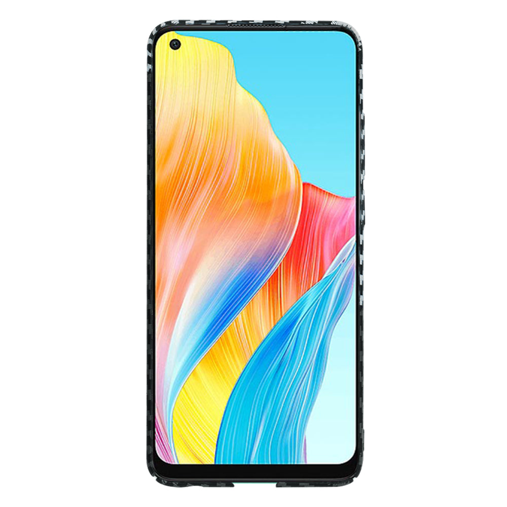 Pouzdro pro Oppo A78 4G, Techsuit, Carbonite FiberShell, Černo-šedé