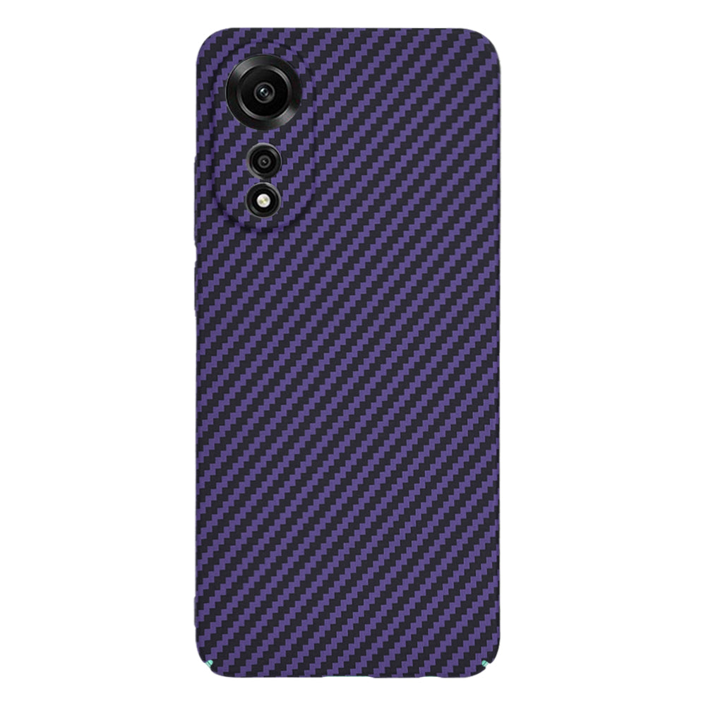 Pouzdro pro Oppo A78 4G, Techsuit, Carbonite FiberShell, Fialové