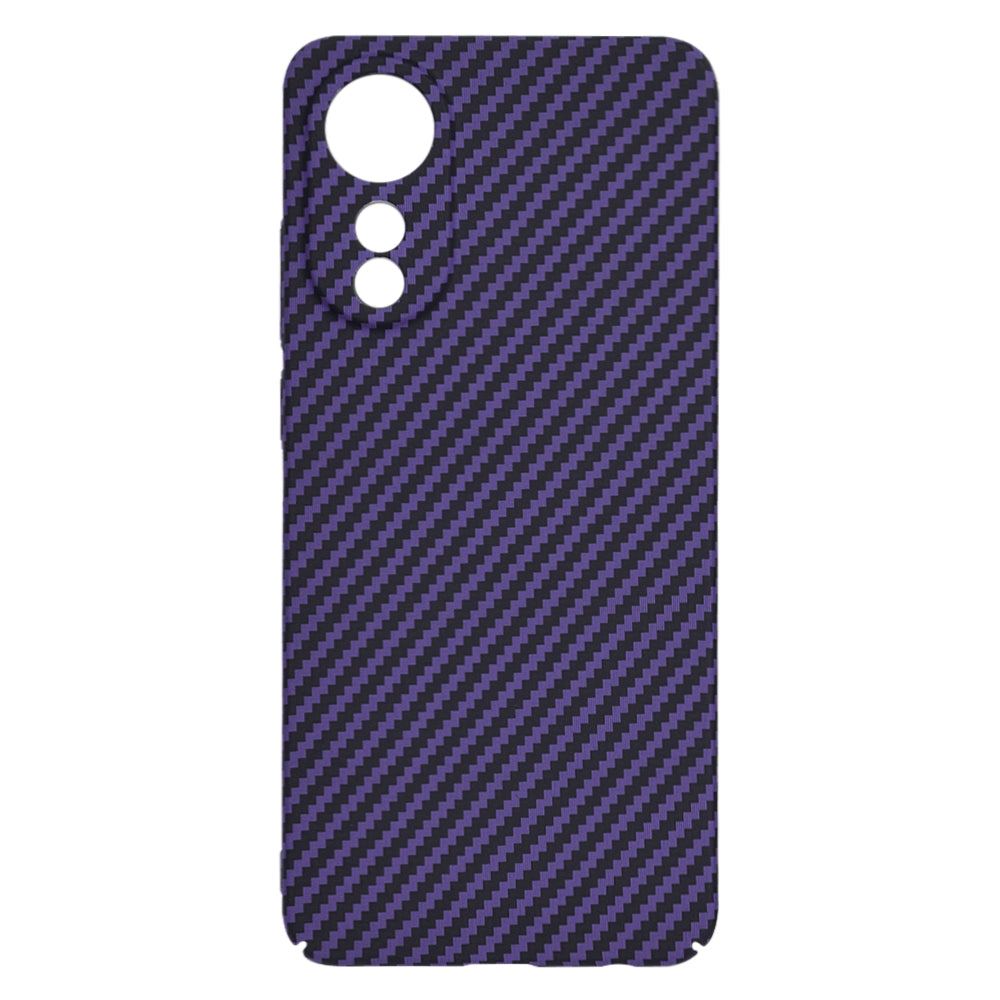 Pouzdro pro Oppo A78 4G, Techsuit, Carbonite FiberShell, Fialové