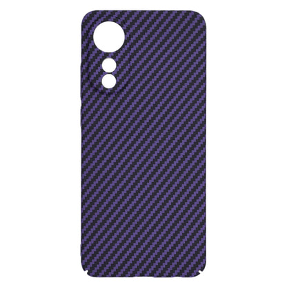 Pouzdro pro Oppo A78 4G, Techsuit, Carbonite FiberShell, Fialové
