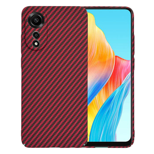 Pouzdro pro Oppo A78 4G, Techsuit, Carbonite FiberShell, červené