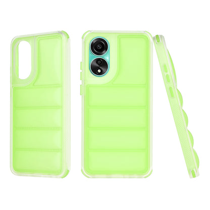 Pouzdro pro Oppo A78 4G, Techsuit, Wave Shield, Zelené