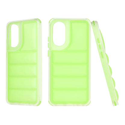 Pouzdro pro Oppo A78 4G, Techsuit, Wave Shield, Zelené