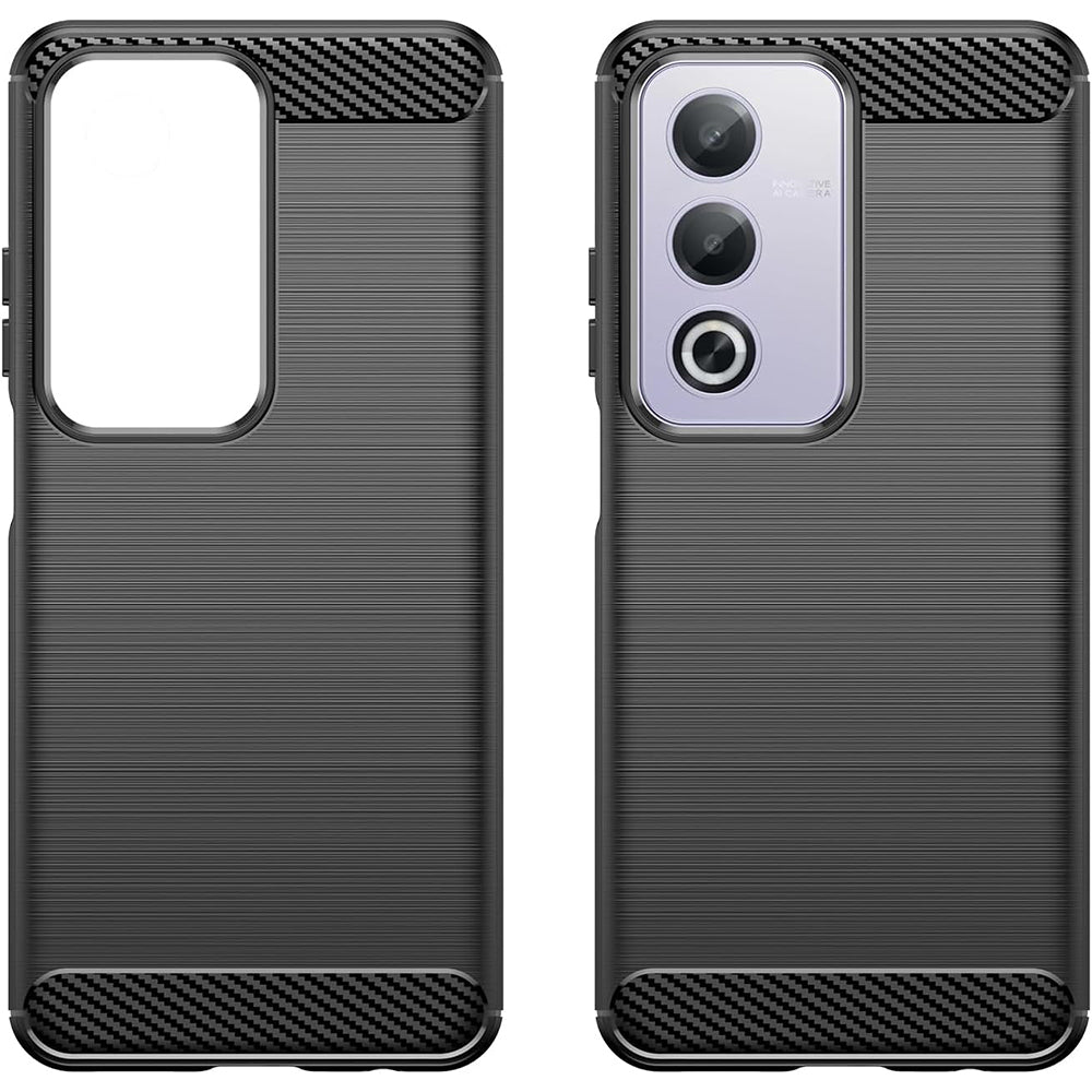 Pouzdro pro Oppo A80, Techsuit, Carbon, Černé