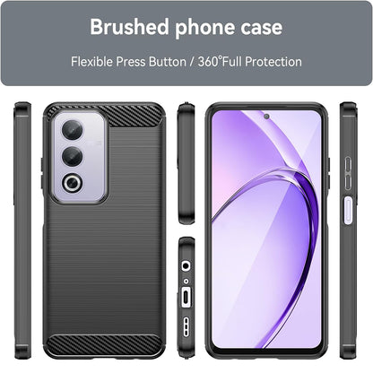 Pouzdro pro Oppo A80, Techsuit, Carbon, Černé