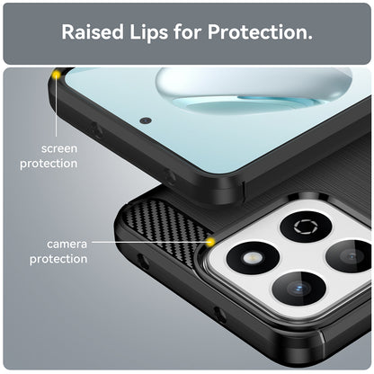 Pouzdro pro Oppo A80, Techsuit, Carbon, Černé