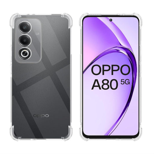 Pouzdro pro Oppo A80, Techsuit, Odolné proti nárazům, Průhledné