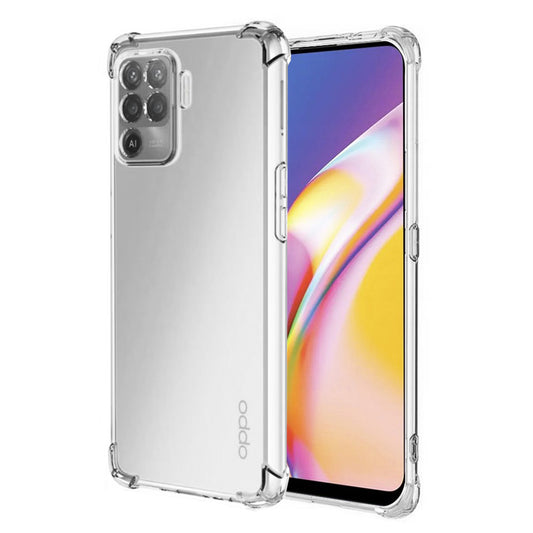Pouzdro pro Oppo A94 / Reno5 Lite, Techsuit, Odolné proti nárazům, Průhledné