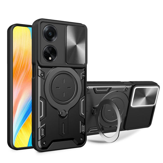 Pouzdro pro Oppo A98, Techsuit, CamGuard Pro, Černé