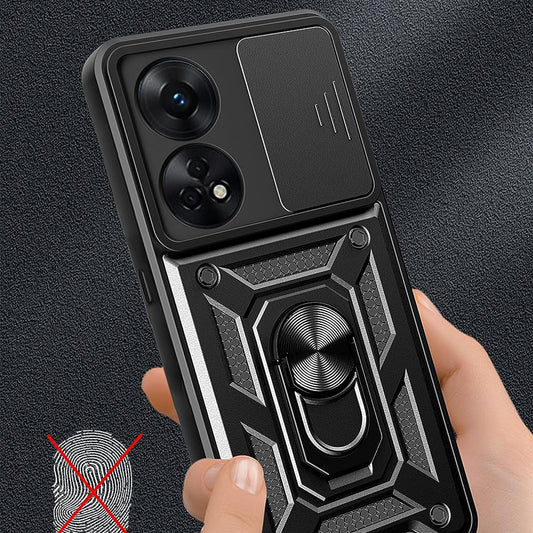 Pouzdro pro Oppo A98, Techsuit, CamShield, Černá