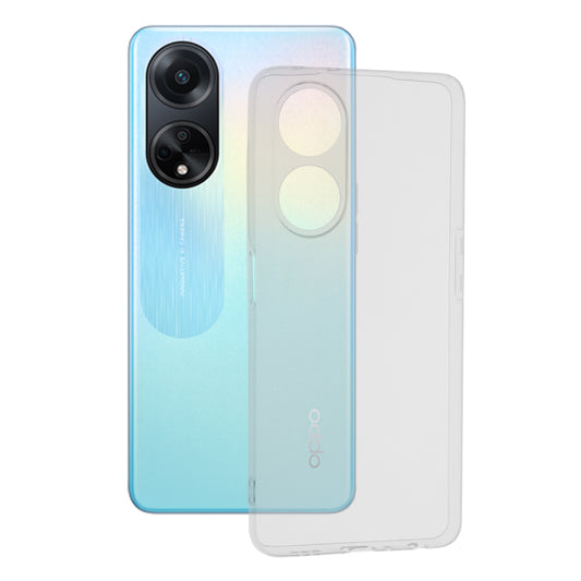 Pouzdro pro Oppo A98, Techsuit, Čiré, Průhledné