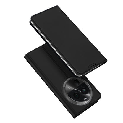 Pouzdro pro Oppo Find X6 Pro, DUX DUCIS, Skin Pro, Černá