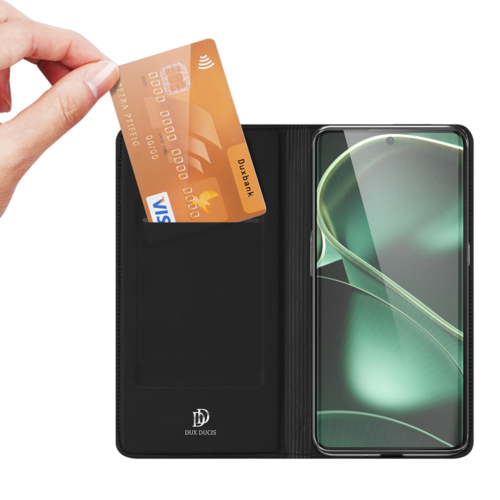 Pouzdro pro Oppo Find X6 Pro, DUX DUCIS, Skin Pro, Černá