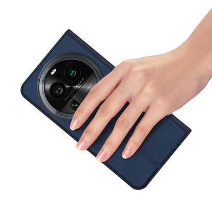 Pouzdro pro Oppo Find X6 Pro, DUX DUCIS, Skin Pro, Černá
