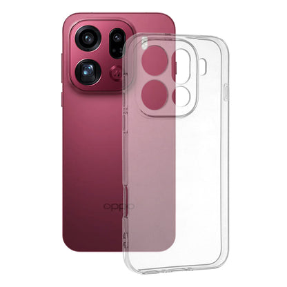 Pouzdro pro Oppo Find X9 Pro, Techsuit, Clear, Transparentní
