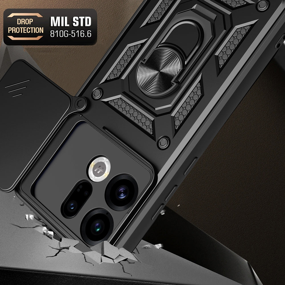 Pouzdro pro Oppo Find X9, Techsuit, CamShield, Černá