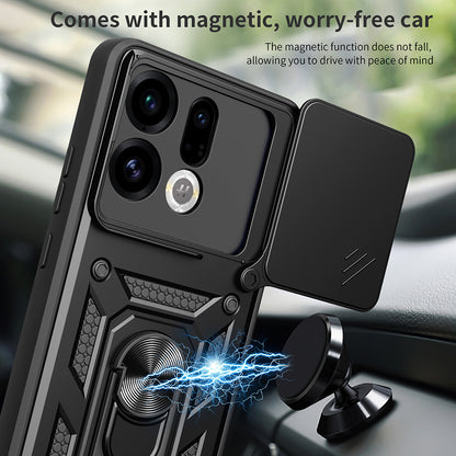 Pouzdro pro Oppo Find X9, Techsuit, CamShield, Černá