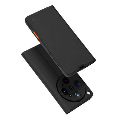 Pouzdro pro Oppo Find X9 Ultra, Techsuit, Magskin Book, Černé