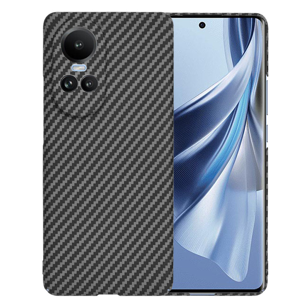 Pouzdro pro Oppo Reno10 / Reno10 Pro, Techsuit, Carbonite FiberShell, černé