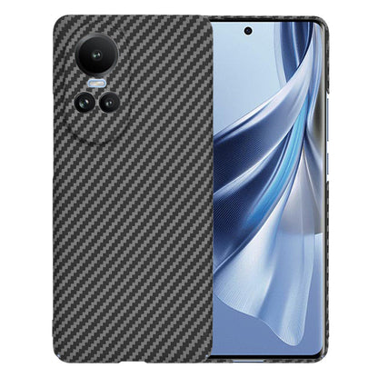 Pouzdro pro Oppo Reno10 / Reno10 Pro, Techsuit, Carbonite FiberShell, černé