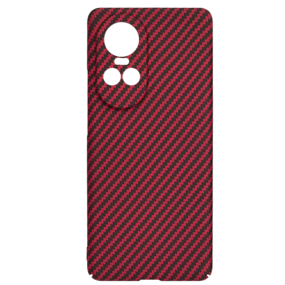 Pouzdro pro Oppo Reno10 / Reno10 Pro, Techsuit, Carbonite FiberShell, červené