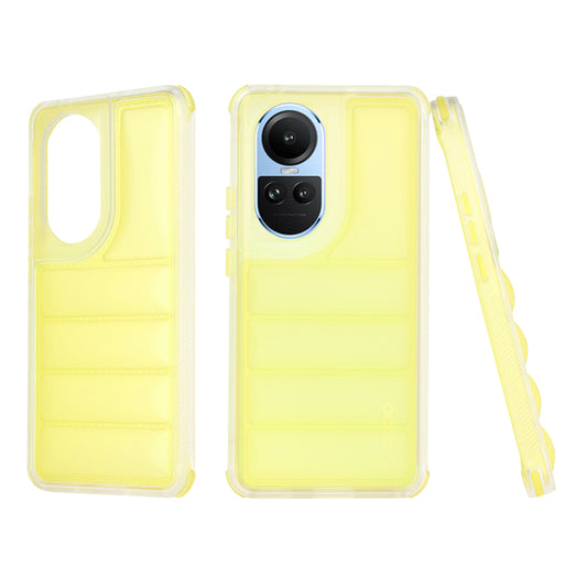 Pouzdro pro Oppo Reno10 / Reno10 Pro, Techsuit, Wave Shield, Žlutá