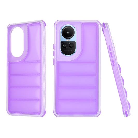 Pouzdro pro Oppo Reno10 / Reno10 Pro, Techsuit, Wave Shield, Fialová
