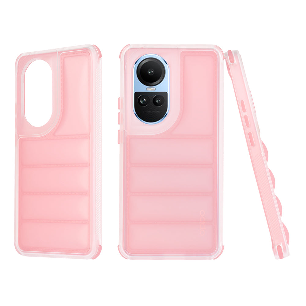 Pouzdro pro Oppo Reno10 / Reno10 Pro, Techsuit, Wave Shield, růžové