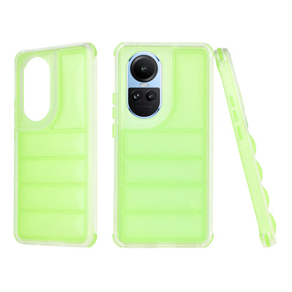 Pouzdro pro Oppo Reno10 / Reno10 Pro, Techsuit, Wave Shield, Zelené