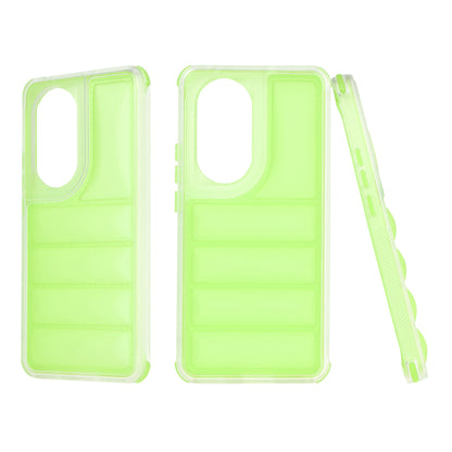 Pouzdro pro Oppo Reno10 / Reno10 Pro, Techsuit, Wave Shield, Zelené