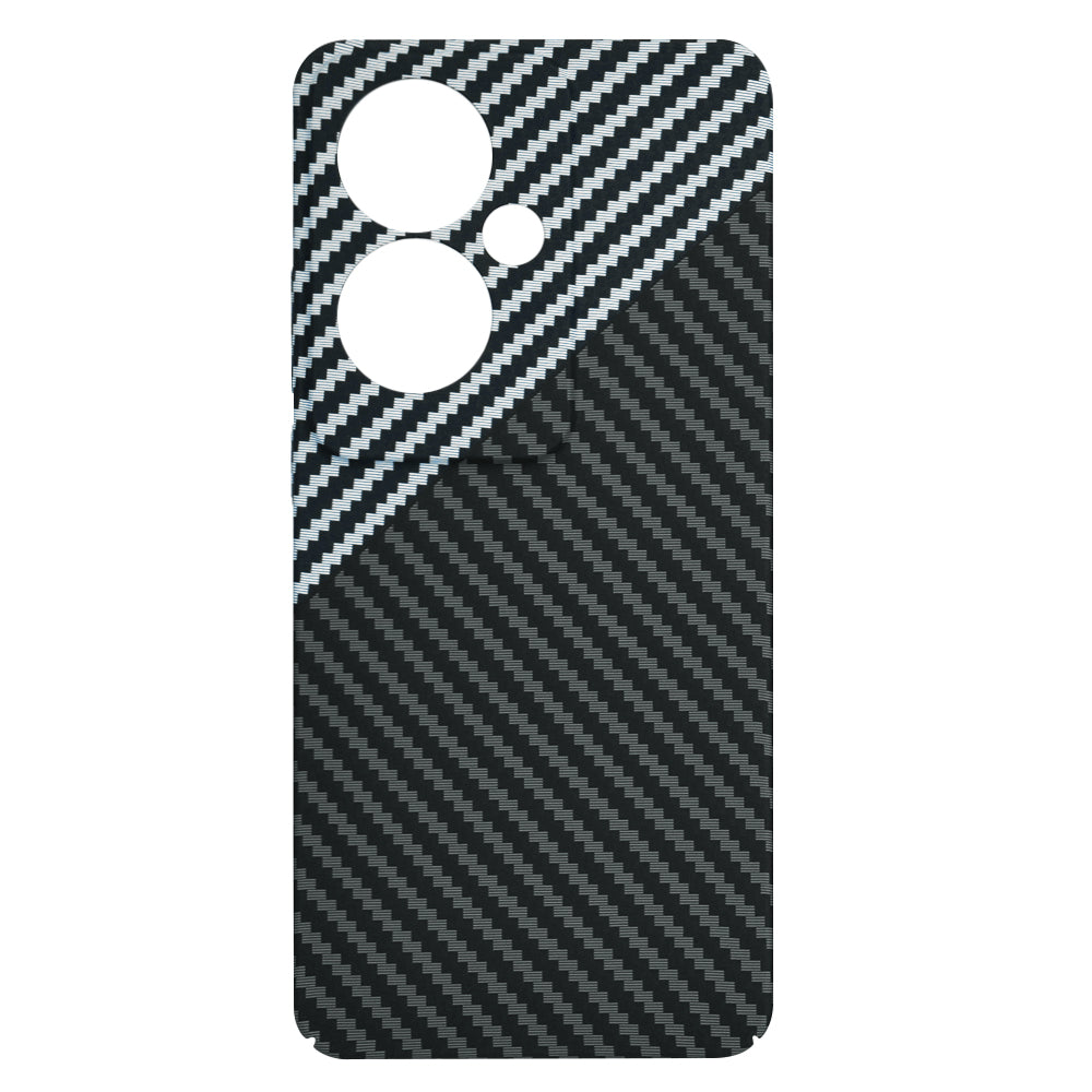 Pouzdro pro Oppo Reno11 F, Techsuit, Carbonite FiberShell, Černá Šedá