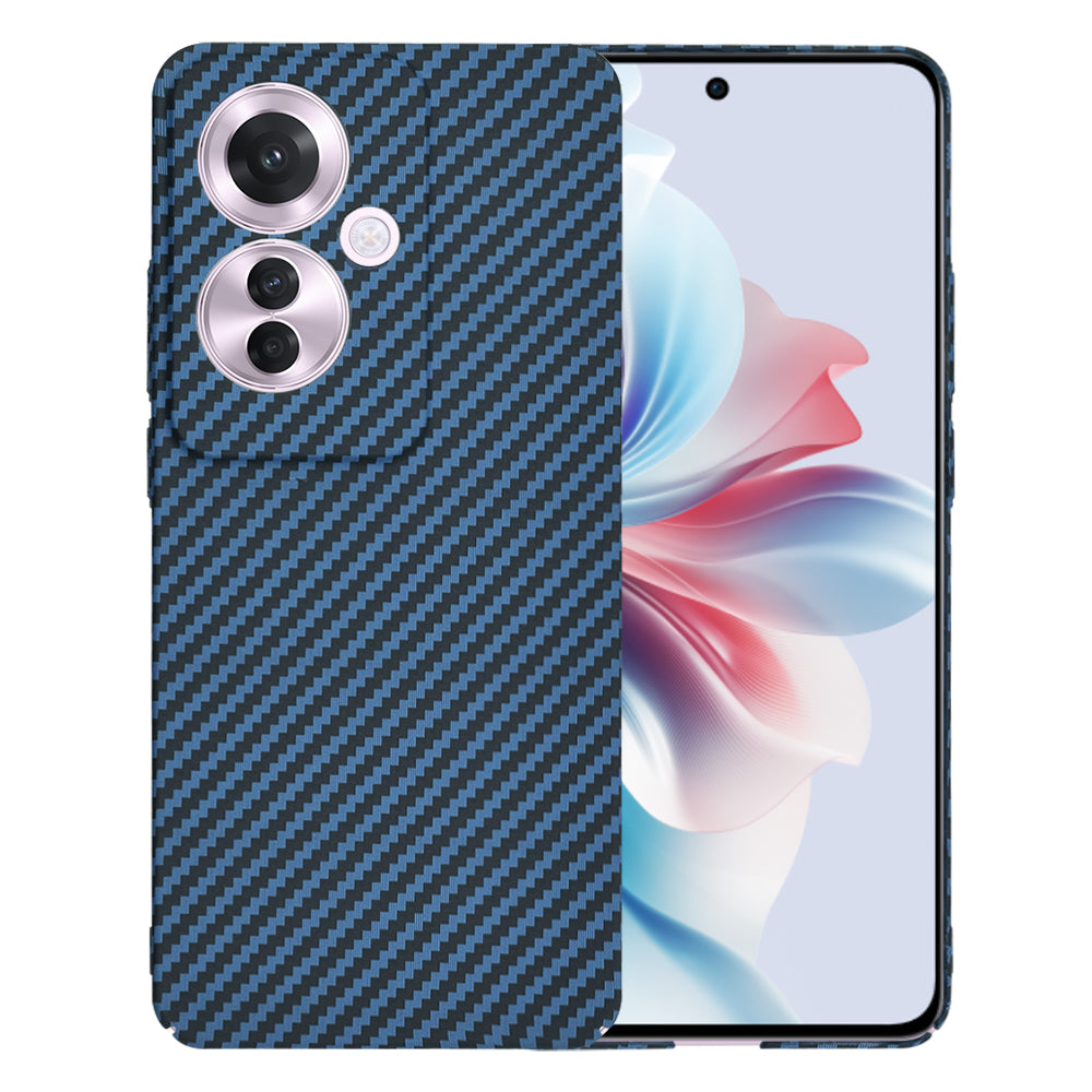 Pouzdro pro Oppo Reno11 F, Techsuit, Carbonite FiberShell, Tyrkysové