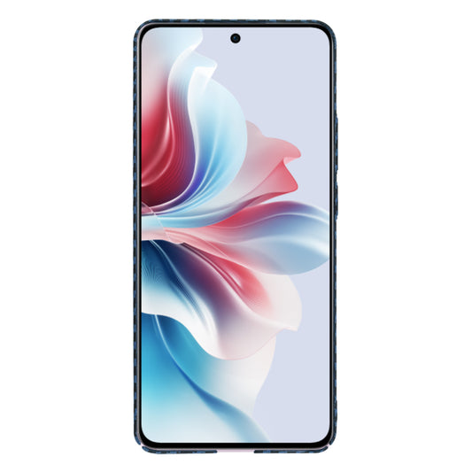 Pouzdro pro Oppo Reno11 F, Techsuit, Carbonite FiberShell, Tyrkysové
