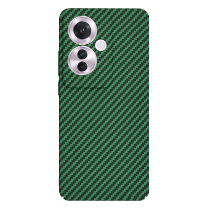 Pouzdro pro Oppo Reno11 F, Techsuit, Carbonite FiberShell, zelené