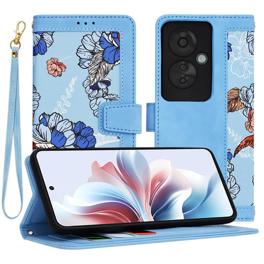 Pouzdro pro Oppo Reno11 F, Techsuit, FlipCraft, Modré