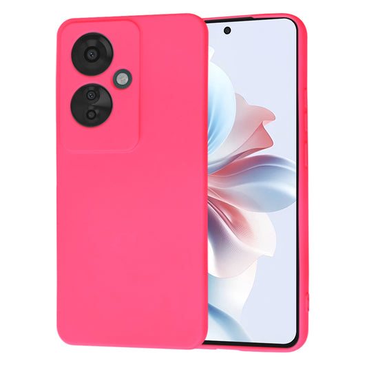 Pouzdro pro Oppo Reno11 F, Techsuit, SoftFlex, Tmavě růžové