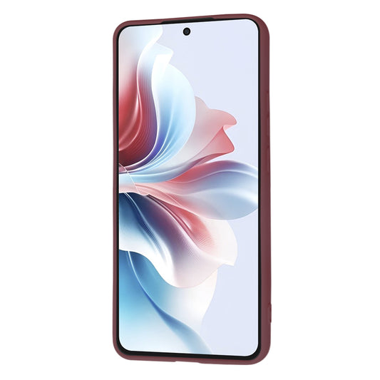 Pouzdro pro Oppo Reno11 F, Techsuit, SoftFlex, vínové