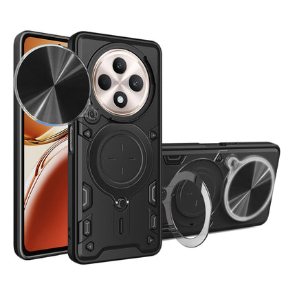 Pouzdro pro Oppo Reno12 FS 5G / Reno12 FS 4G / Reno12 F 4G / Reno12 F, Techsuit, CamGuard Pro, Černé