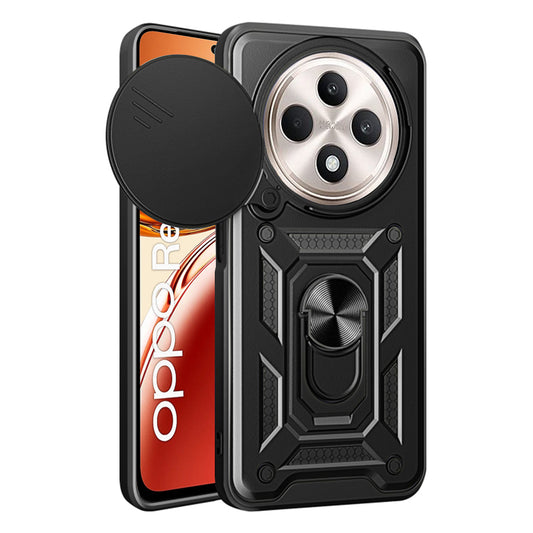 Pouzdro pro Oppo Reno12 FS 5G / Reno12 FS 4G / Reno12 F 4G / Reno12 F, Techsuit, CamShield, Černé